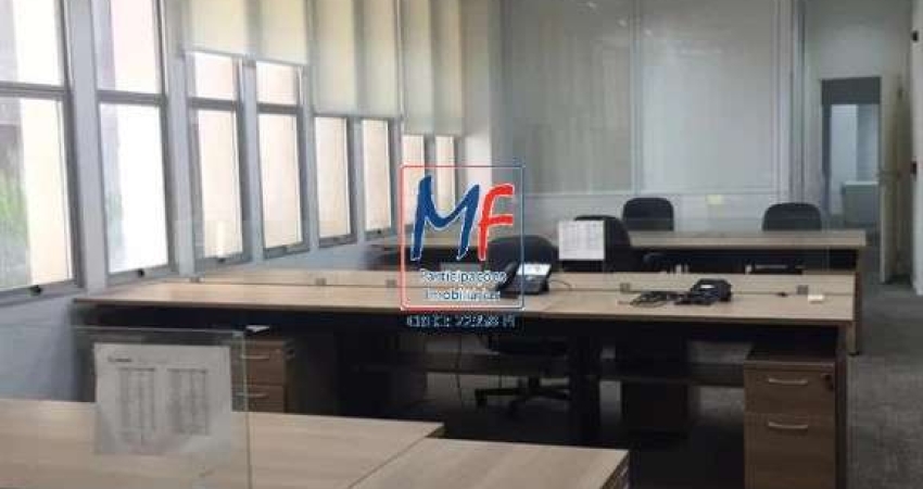 Excelente conjunto comercial na Bela Vista, com 785m² a.u., 12 vagas, nas proximidades do Metrô Consolação (REF 20.594)