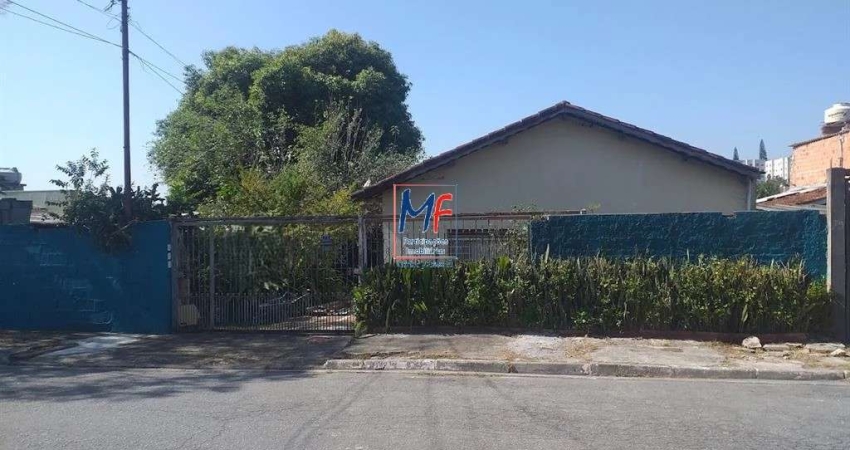 Excelente terreno na Vila Pirajussara, com 986 m² a.u., 28m de testada, ideal para construtoras/incorporadoras. Prox. Estrada do Campo Limpo (REF 20.130)
