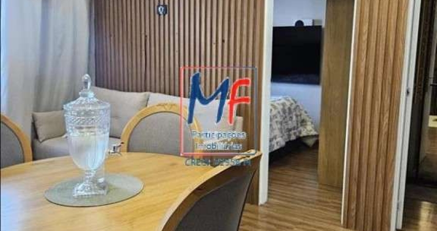 Excelente apto na Vila Matilde, com 38m² a.u., 2 dormitórios, sala e cozinha. Prox. Metrô Vila Matilde. Aceita financiamento (REF 21.079)