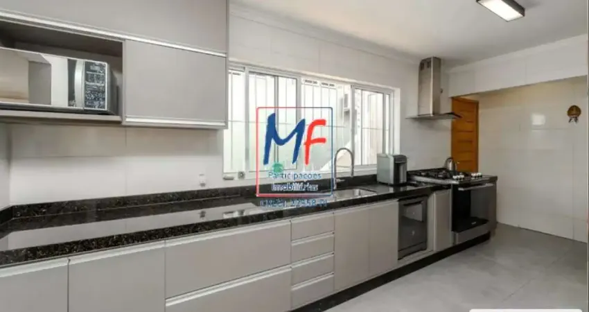 Excelente casa térrea na Vila Inah, com 400m² a.u., 3 dormitórios (3 suítes), sala com 2 ambientes, cozinha, 5 vagas. Prox. Av. Jorge João Saad (REF 21.121)