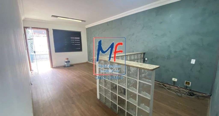 Excelente casa comercial no Jardim Marajoara, com 2 dormitórios, recepção, cozinha, armários, banheiros, 1 vaga. ZEUP.  Prox. Av. Washington Luís (REF 21.126)