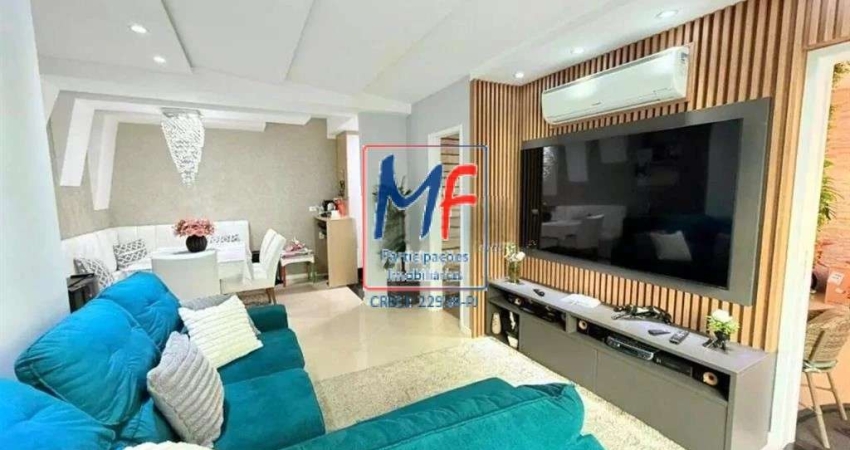 Excelente casa em cond. fechado na Mooca, 125m² a.u., 3 dormitórios (1 suíte), salas de estar e jantar, cozinha, lavanderia, área gourmet, churrasqueira, 1 vaga (REF 21.139)