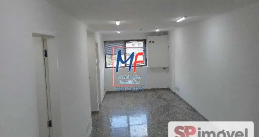 Excelente sala comercial na vila mariana, 36m² a.u., com sala de reuniões, portaria 24h, estacionamento p/ visitantes e 1 vaga. prox. metrô vila mariana (ref 21.144)