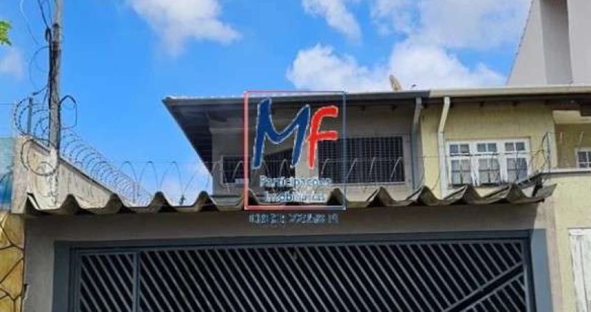 Excelente sobrado na Terceira Divisão de Interlagos, com 240m² a.u., 3 dormitórios (1 suíte), sala, cozinha, churrasqueira, porão, edícula, 2 vagas (REF 21.149)