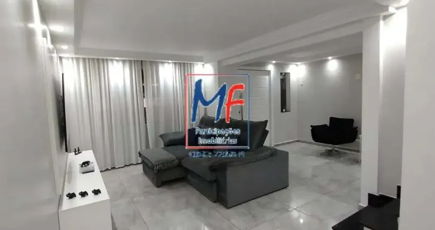 Excelente sobrado no Conjunto Residencial Jd. Canaã, 140m² a.u., 3 dormitórios (2 suítes), sala, cozinha, lavanderia, edícula, quintal, churrasqueira, 2 vagas (REF 21.146)