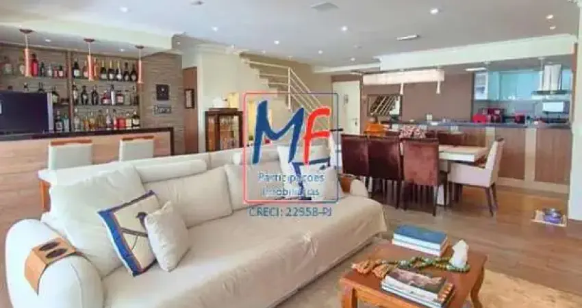 Excelente apto cobertura duplex no Parque Mandaqui, com 250m² a.u., 2 dormitórios (2 suítes), sala, bar, cozinha, terraço com churrasqueira e jacuzzi, 2 vagas (REF 21.152)