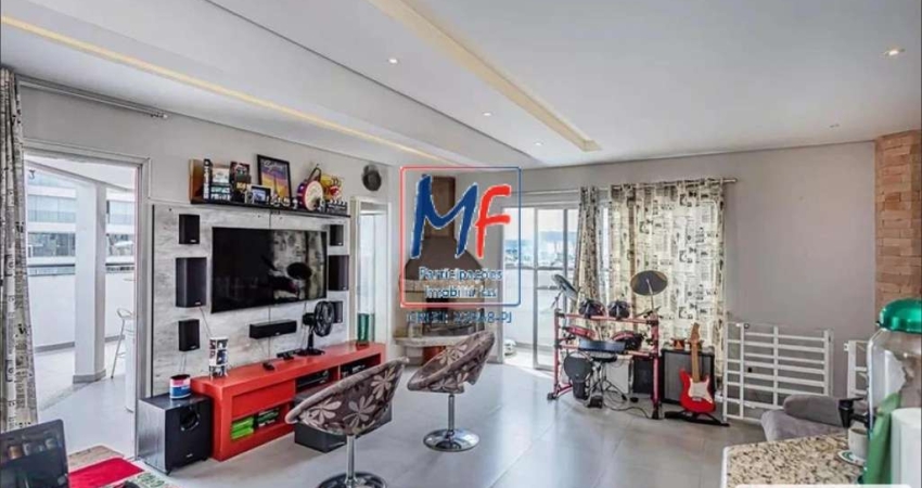 Excelente apto cobertura em Santa Teresinha, com 154m² a.u., 3 dormitórios (1 suíte), sala, lareira, cozinha, churrasqueira, 2 depósitos, 3 vagas fixas, lazer (REF 21.156)