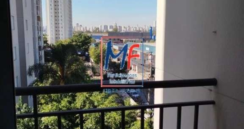Excelente apto na Vila Guilherme, com 48m² a.u., 2 dormitórios, sala, cozinha, lavanderia, varanda, 1 vaga, lazer. Prox. Shopping Center Norte (REF 21.165)