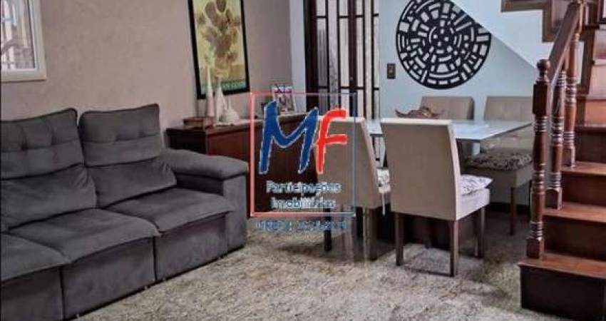 Excelente sobrado no Jardim Guanca, com 3 dormitórios (2 suítes), sala, cozinha, dep. empregada, lavanderia, varanda, churrasqueira, 2 vagas (REF 21.174)