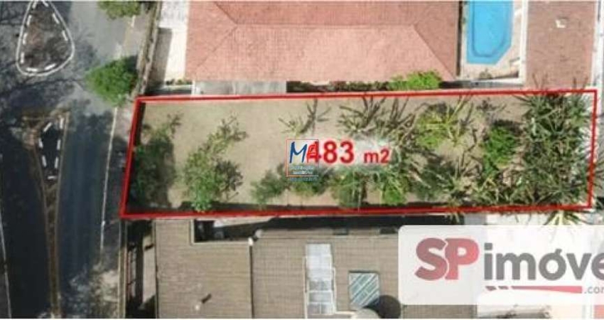 Excelente terreno no Jardim Leonor Mendes de Barros, com 483 m² de área, 11m de testada, 42m de fundos, nas proximidades do Metrô Tucuruvi (REF 20.892)
