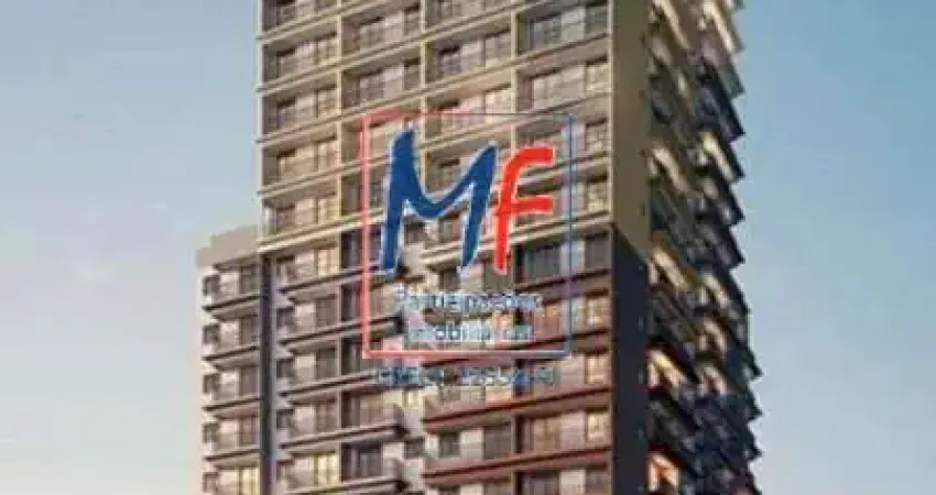 Excelente Apartamento Liberdade, com 28 m²  área útil, 1 dormitório e áreas de lazer. Situado a apenas 300 m estação de metrô e  à esquina da Av. Liberdade. REF 21.219