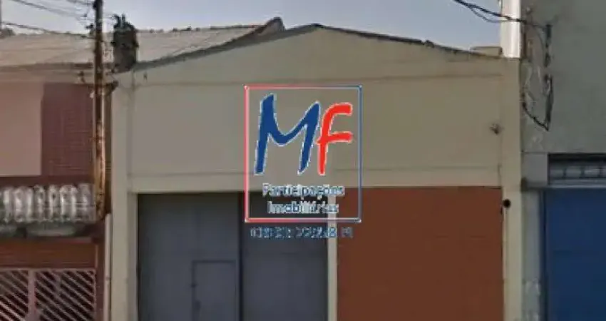 Excelente Galpão localizado no Ipiranga, com 280 m²  área útil, salão, vestiários, 3 banheiros, entrada para caminhão e  2 vagas. ZEM.  Agende sua visita!!!!  REF 21.255