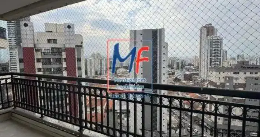 Excelente apto studio no tatuapé, com 40 m² a.u., 1 dormitório, sala, cozinha, sacada, 1 vaga, lazer. prox. colégio amorim tatuapé, espaço cultural tatuapé (ref 21.622)