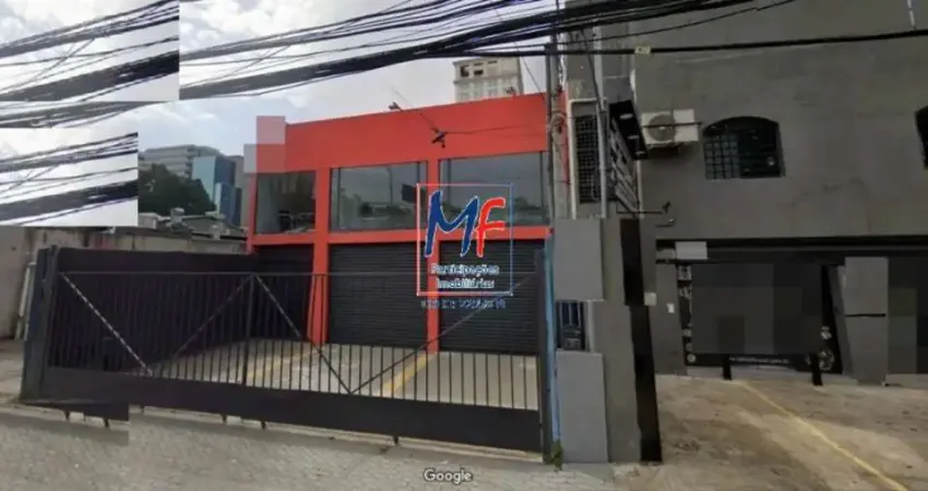 Excelente galpão vila olímpia, com 260m² a.c. , terreno  200 m²,  zon. zm-2/0014 , cozinha , mezanino  e 4 vagas ref 21.732