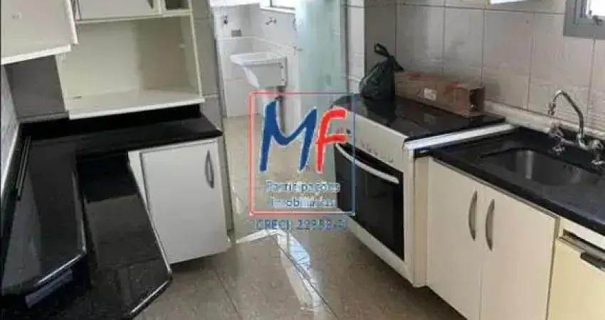 Excelente apto na vila regente feijó, 70 m² a.u., 2 dormitórios (1 suíte), sala, cozinha, área de serviço, 1 vaga, lazer. prox. parque ceret, shop. anália franco (ref 21.835)