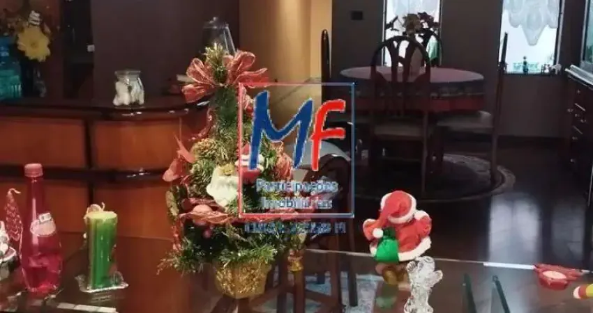 Excelente sobrado no parque novo oratório, santo andré/sp, 309 m² a.u., 3 dormitórios (1 suíte), sala, cozinha, lavanderia, área gourmet envidraçada, 4 vagas (ref 21.984)