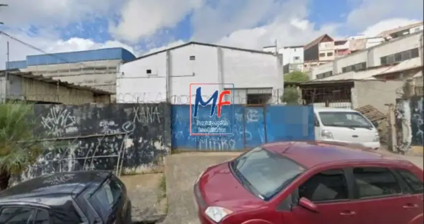 Excelente terreno  em diadema, com 7.000 m² de área , com topografia regular facilita o aproveitamento total da área, zoneamento zm. não aceita permutas .  ref 21.550