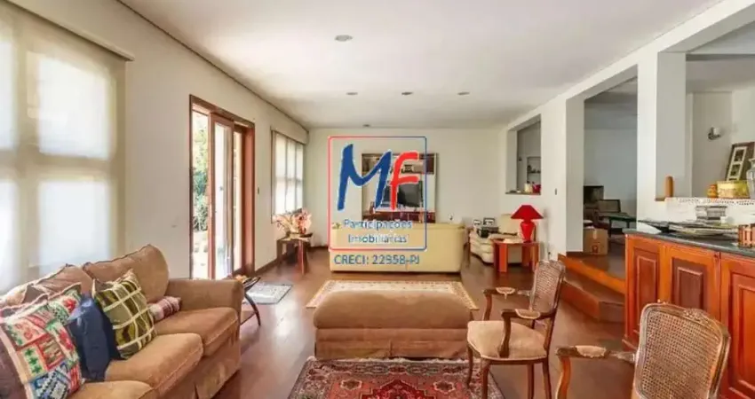 Excelente sobrado no alto de pinheiros, 426 m² a.u., 4 dormitórios (4 suítes), 3 salas, lareira, cozinha, área de serviço, espaço gourmet, piscina, 6 vagas  (ref 22.045)