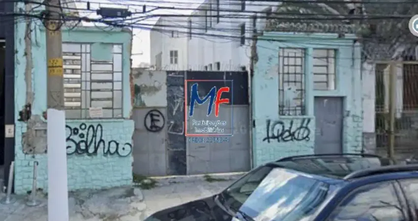 Excelente galpão no tatuapé, com 800 m² a.u., terreno com 500 m2, testada de 10 m, zeu , proximidades do parque municipal do tatuapé (sampaio moreira) (ref 22.085)