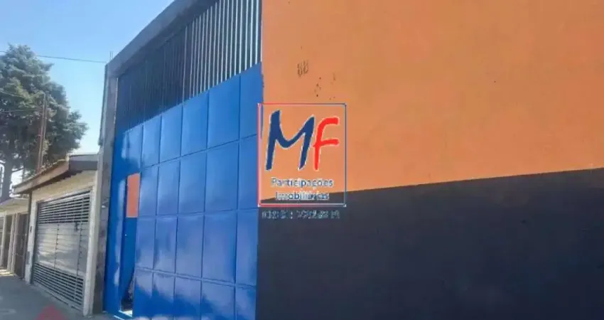 Excelente galpão s. mateus, com 534 m² a.u., terreno 561 m2, testada 18 m, 4 banheiros, pé direito 6m, cozinha, escritório, energia trifásica. prox. av. mateo bei ref 22.095