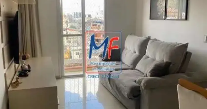 Excelente apto na vila araguaia, com 68 m² a.u., 3 dormitórios, sala, cozinha, lavanderia, sacada, 1 vaga, lazer. prox. av. são miguel (ref 22.105)