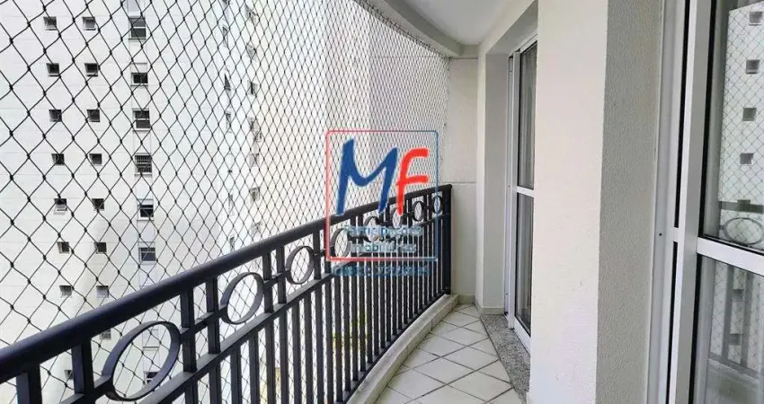 Excelente apto em santo amaro, com 95 m² a.u., 3 dormitórios (1 suíte), sala, cozinha, escritório, varanda, área de serviço, 2 vagas fixas, lazer (ref 22.065)