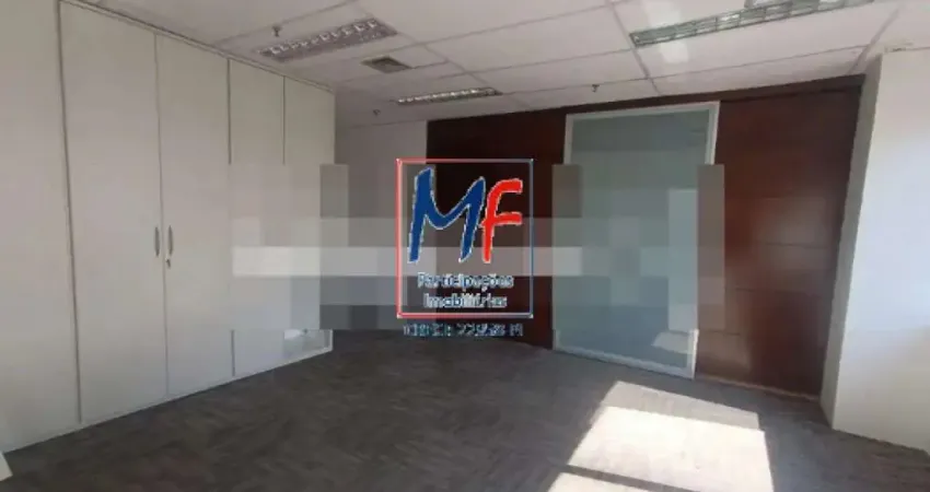 Excelente sala comercial no brooklin novo com aproximadamente 50 m²,  2 banheiros , ambiente moderno e bem distribuído e 1 vaga garagem. ref 22.033