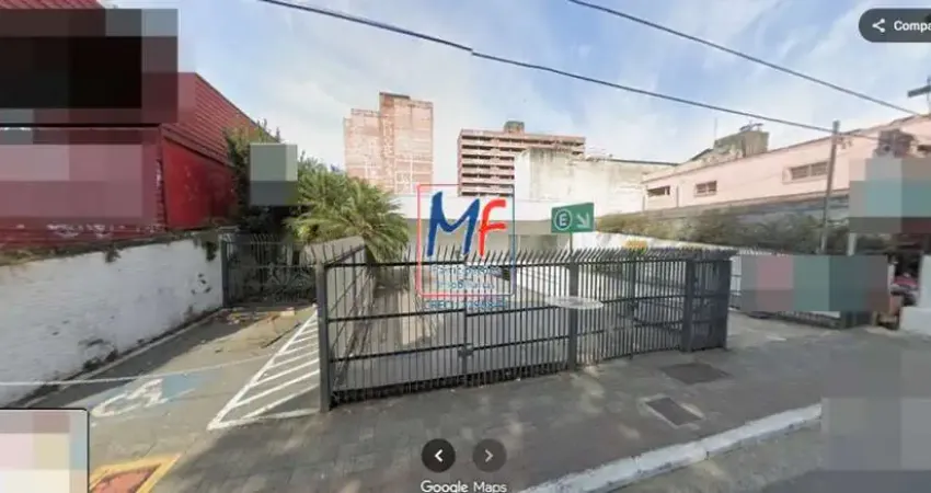 Excelente terreno em santo amaro, com 1.355 m²  a.t, 1.707 m²   a.,c e 20 m de testada. estuda proposta com permutas. zon zm. ref 22.222.