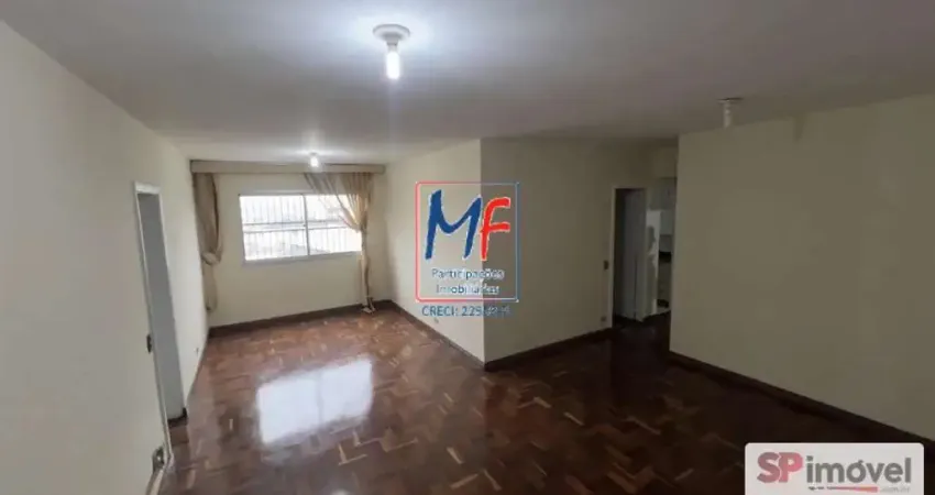 Excelente apto na Vila Guarani (Zona Sul SP), com 98 m² a.u., 3 dormitórios (1 suíte), sala c/ 2 ambientes, cozinha, área de serviço, 2 vagas, lazer (REF 22.418)