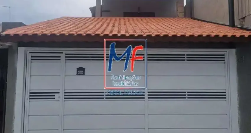 Casa à venda em Mogi das Cruzes/SP, 3 quartos (1 suíte), sala, lareira, copa, cozinha, escritório, lavanderia, sótão, área gourmet, 2 vagas (190 m² a.u.) (REF 22.538)