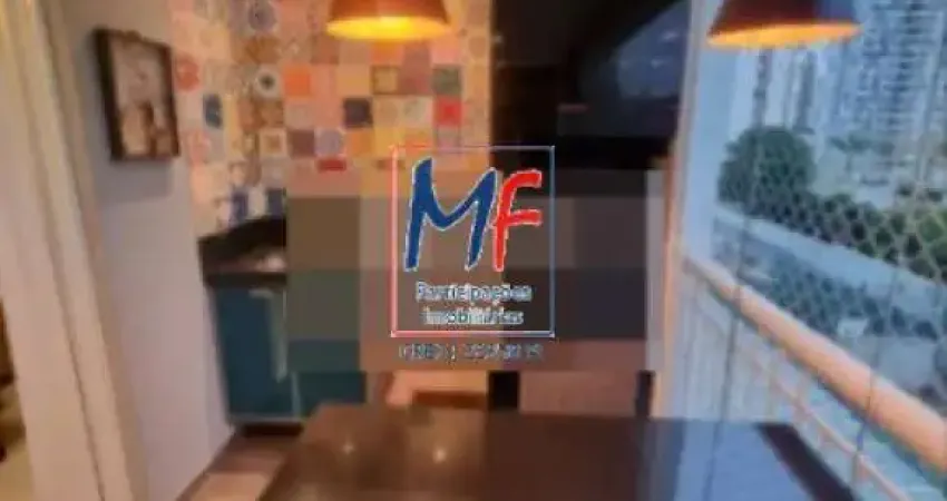 Apto para venda e locação no Jd. Anália Franco, com 3 quartos, sala, cozinha, varanda gourmet, 2 vagas, lazer. Prox. Av. Salim Farah Maluf (REF 22.613)