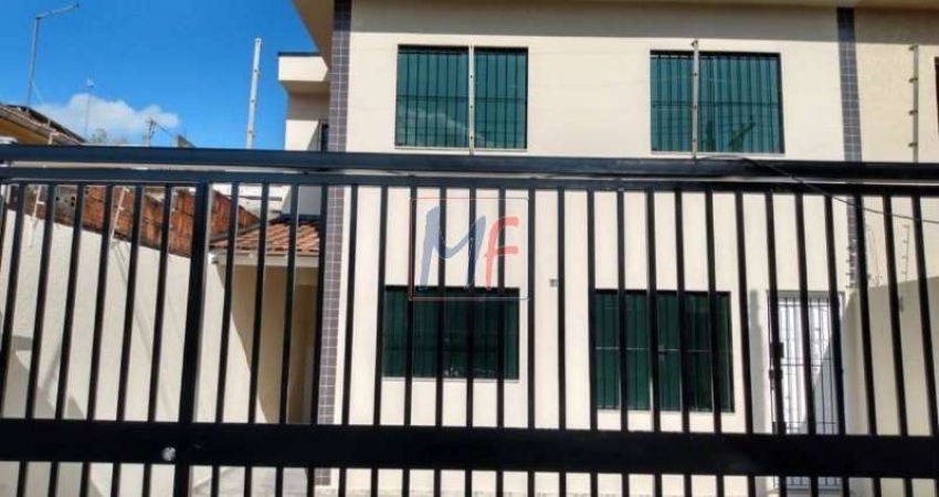 Lindo Sobrado localizado Vila Antonieta, 80m² a.u. ,2 dorms., 3 vagas de garagem, lavabo, quintal. Alugado.  REF 3.821.