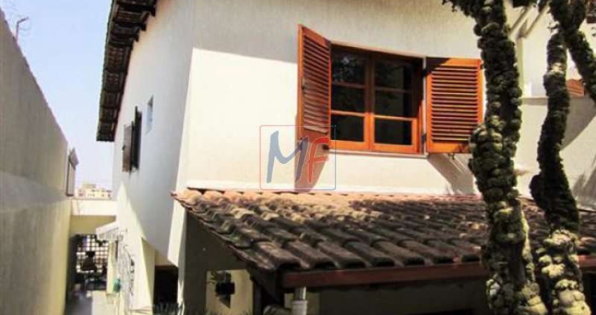 REF 4292 Excelente Sobrado ha 600 m do metrô Parada Inglesa, com 3 dorms sendo 1 suíte com sacada, 6 vagas, 6 X 35, 225 m² A.C.