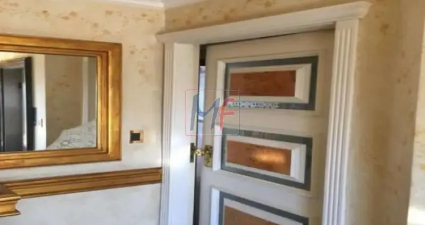 REF 6304 Excelente Apartamento Alto Padrão no Bosque da Saúde com 4 dorms sendo  3 suítes), 5 WC, 5 vagas 530 M² e lazer total, depósito