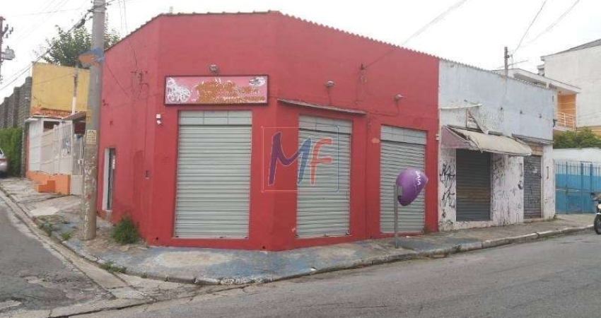 REF: 6426 Excelente Terreno de esquina com casa e salão alugados no bairro Vila Santa Clara, casa é terrea com 3 dorms, 3 vagas, quintal.