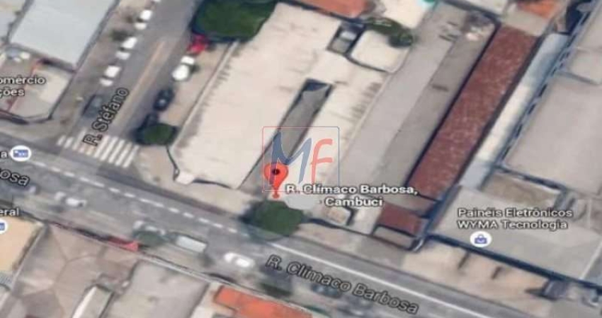REF 7891 - Terreno 608 m² zon. ZM  com estacionamento para 50 vagas - Cambuci.  Não aceita permutas , testada de 19 metros.