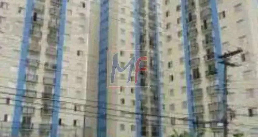 REF 8666 - Excelente Apartamento em Condomínio Padrão , 13 andar , no  bairro Vila Carmosina, 2 dorm, 56 m e uma vaga. Estuda propostas!