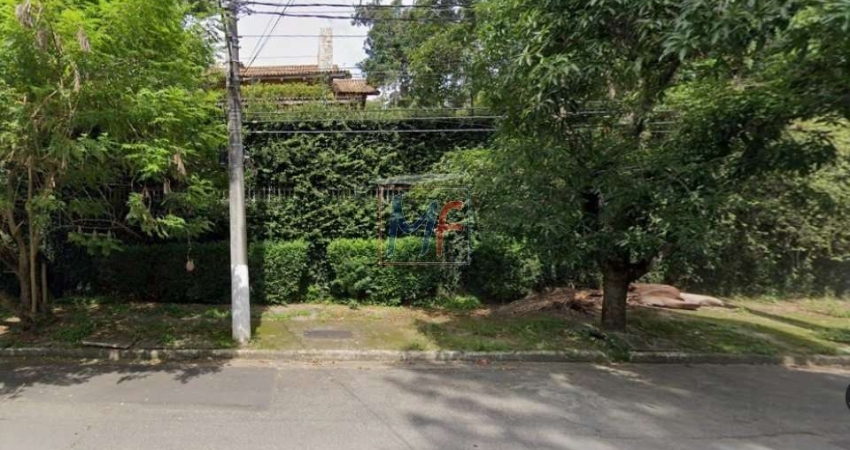 Ótimo Terreno com  892 m² e 780 m² a.c..   bairro Cidade Jardim. Zoneamento: ZCOR-2. Estuda permuta em apto em Moema. REF: 10.360
