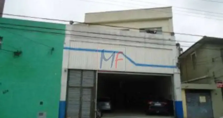 Ótimo prédio comercial com 249 m² e 580 m² a.c., imóvel de 2 andares no Canindé.  Zoneamento ZEMP. Não aceita permuta. REF: 11.156