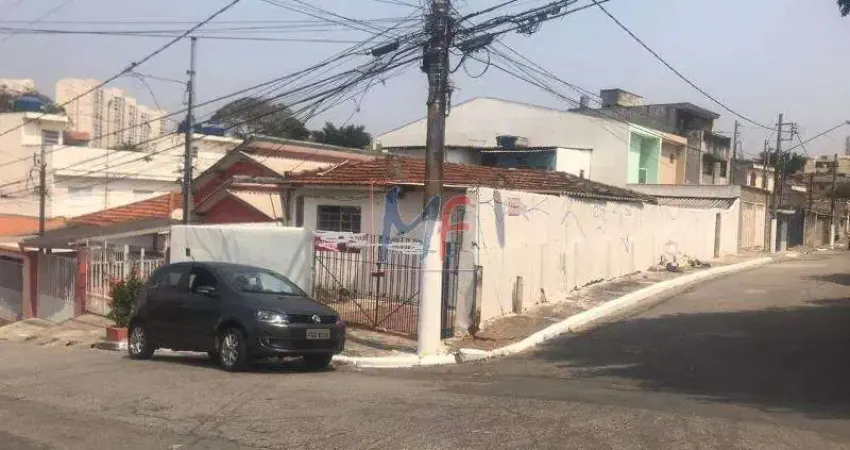 REF 12.180 Excelente Terreno no bairro Vila Guarani (Z Sul), com 208 m² , casa velha para demolição, escriturado, 8 X 26 mtrs. Próx. ao metrô.