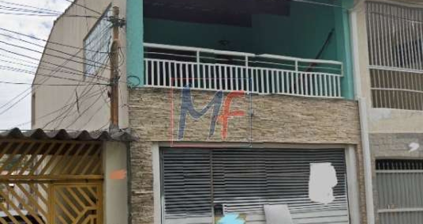 REF: 13.370 - Belo sobrado no bairro Vila Franci, localizado a  15 min Metrô Guilhermina Esperança,  4 dorms (1 suíte), edicula, 2 vagas, 170 m².