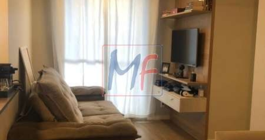 REF: 13.520 - Excelente apartamento no bairro Vila Maria, com 2 dorms, varanda, móveis planejados em todos os ambientes, 1 vaga, 53 m² .