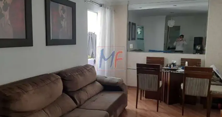 REF: 13.554 Excelente apartamento no bairro Vila Mazzei, com 2 dorms, sala ampla, planta bem dividida, cozinha, lavanderia, banheiro, 55 m².