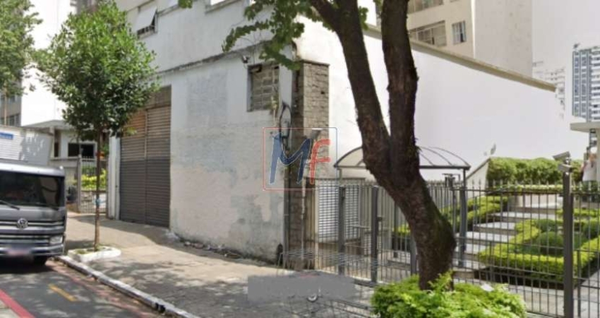 Excelente terreno  Santa Cecília,  1.173 m²,  902 m2 a.c. ,  2 testadas  de 10 e 9 mts  Zoneamento: ZEM. Aceita 50% em permuta.REF: 13.708