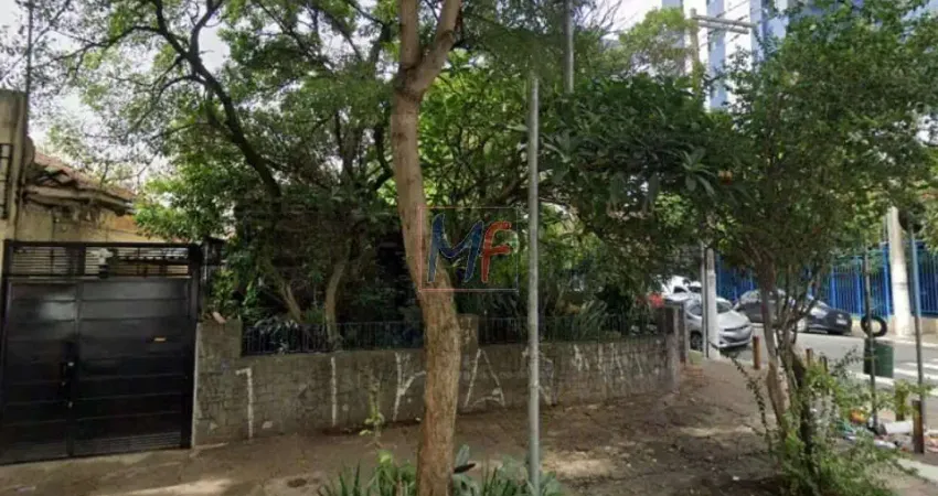 Excelente terreno no bairro Vila Monte Alegre, de esquina com 375 m² e 154 m² de construção,  duas testadas,  zoneamento - ZC REF: 13.839