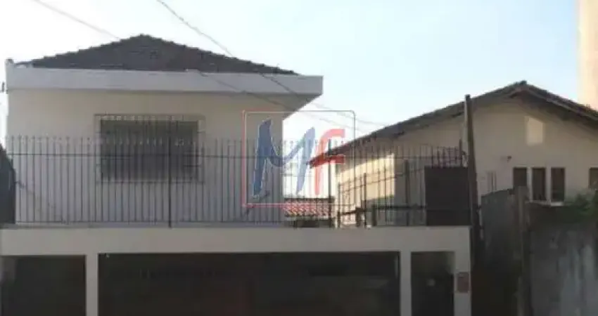 REF: 13.910 - Lindo Sobrado na Saúde com sala, cozinha, 3 quartos, lavabo, 1 sala ,edicula com dependência empregada, 2 vagas, 224 m²a.u.