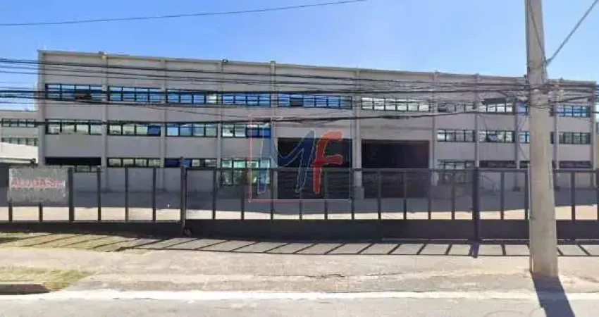 REF. 14.181  Excelente Galpão para Locação no bairro Tamboré, 10.000m² terreno , 9.500m² a.c. pé direito 10 m , 4 docas, area fabril7 mil m2.