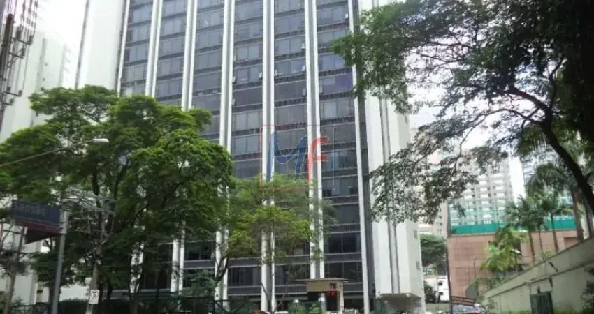 Ref. 14.922 - excelente conjunto comercial no bairro cidade monções, com 374,80m², 8 vagas, 7 andar , ótima localização, próximo à metrô.