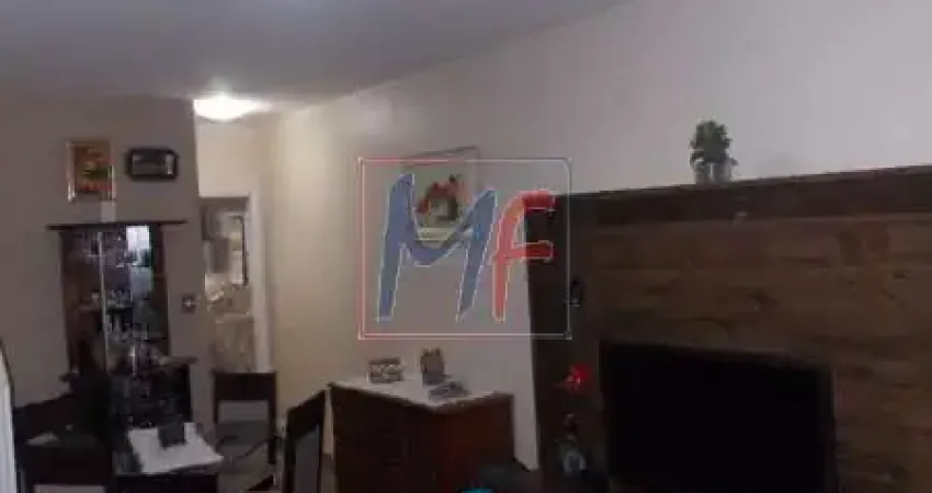 Ref: 14.735 sobrado  vila amália, com 85 m² a.u., ,  sala, cozinha, 2 quartos, 2 banheiros, dependência empregada, um salão, quintal. 1 vaga.