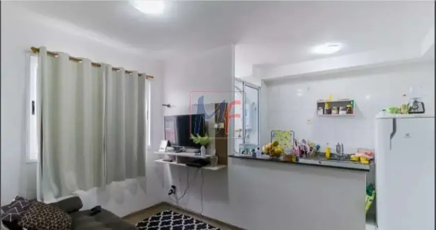 Ref: 14.877 - lindo apartamento no jd. são francisco , 46 m² + 1 vaga de garagem, 2 dormitórios, sala, cozinha, banheiro e lavanderia e lazer.